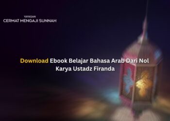 Download Ebook Belajar Bahasa Arab Dari Nol Karya Ustadz Firanda
